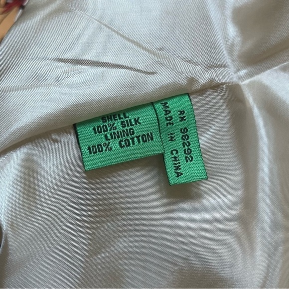 Tibi Y2K Vintage Inspired Cottagecore Silk Floral Strappy Cami Dress - Picture 10 of 12